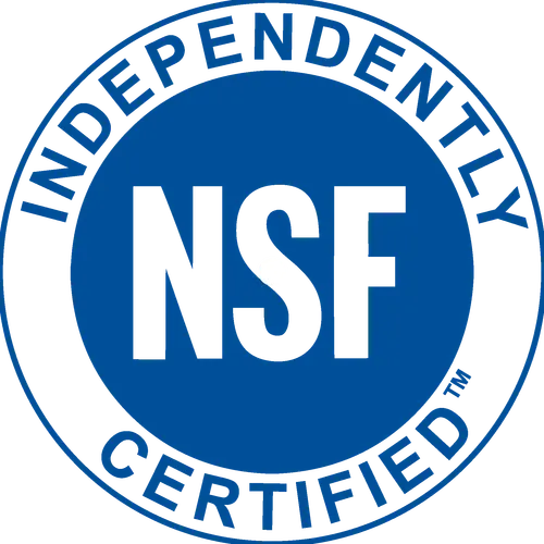NSF independently certified
