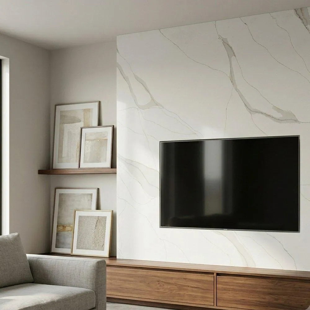 Calacatta Amalfi, Feature wall