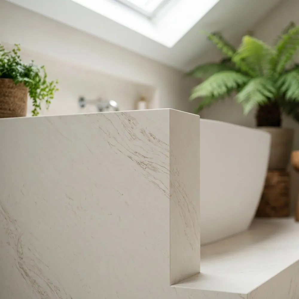 Calacatta Athena Gold, Bathroom vanity