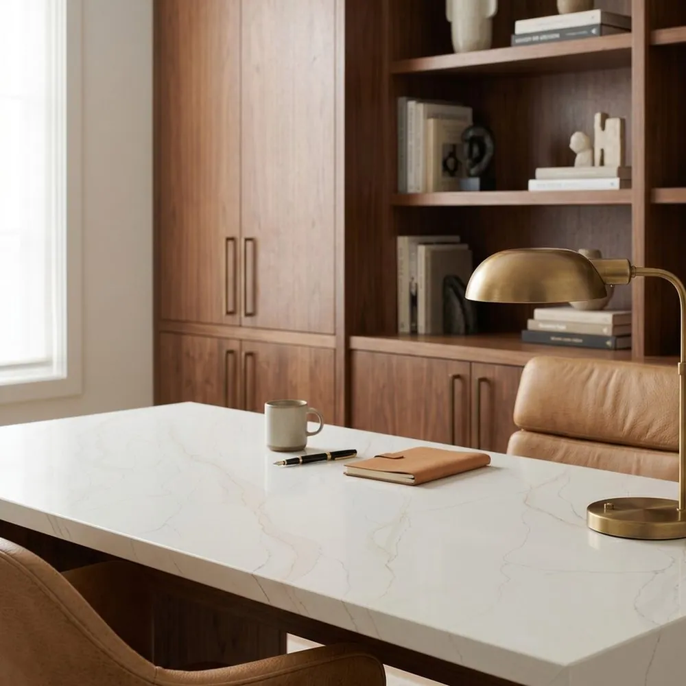 Calacatta Aura, Home-office desk