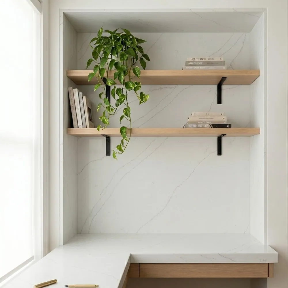 Calacatta Azure, Home-office niche