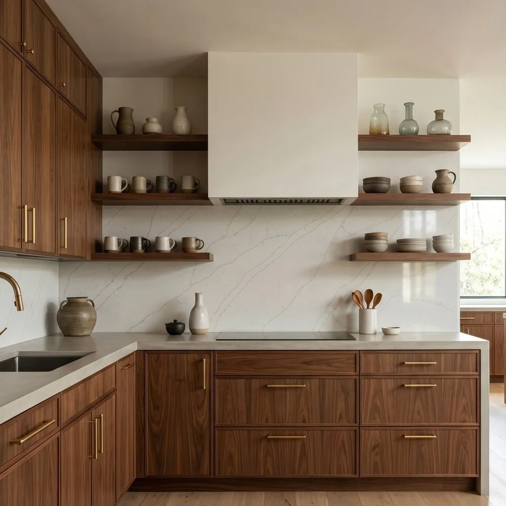 Calacatta Azure, Kitchen backsplash