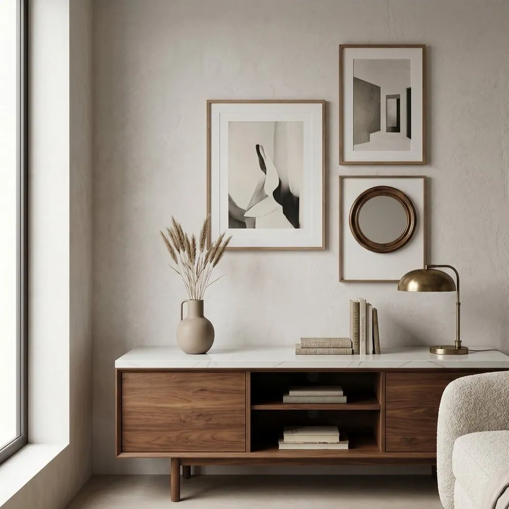Calacatta Azure, Living-room console