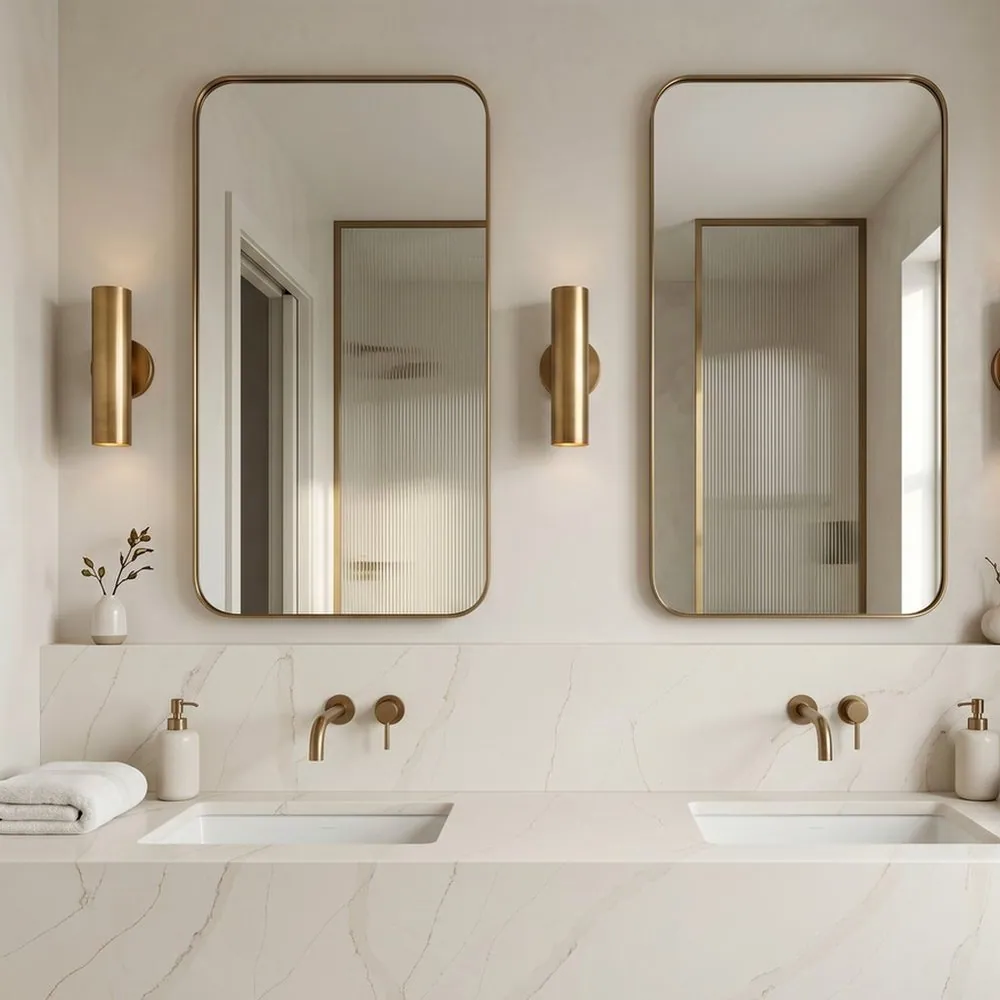 Calacatta Eternal, Double vanity