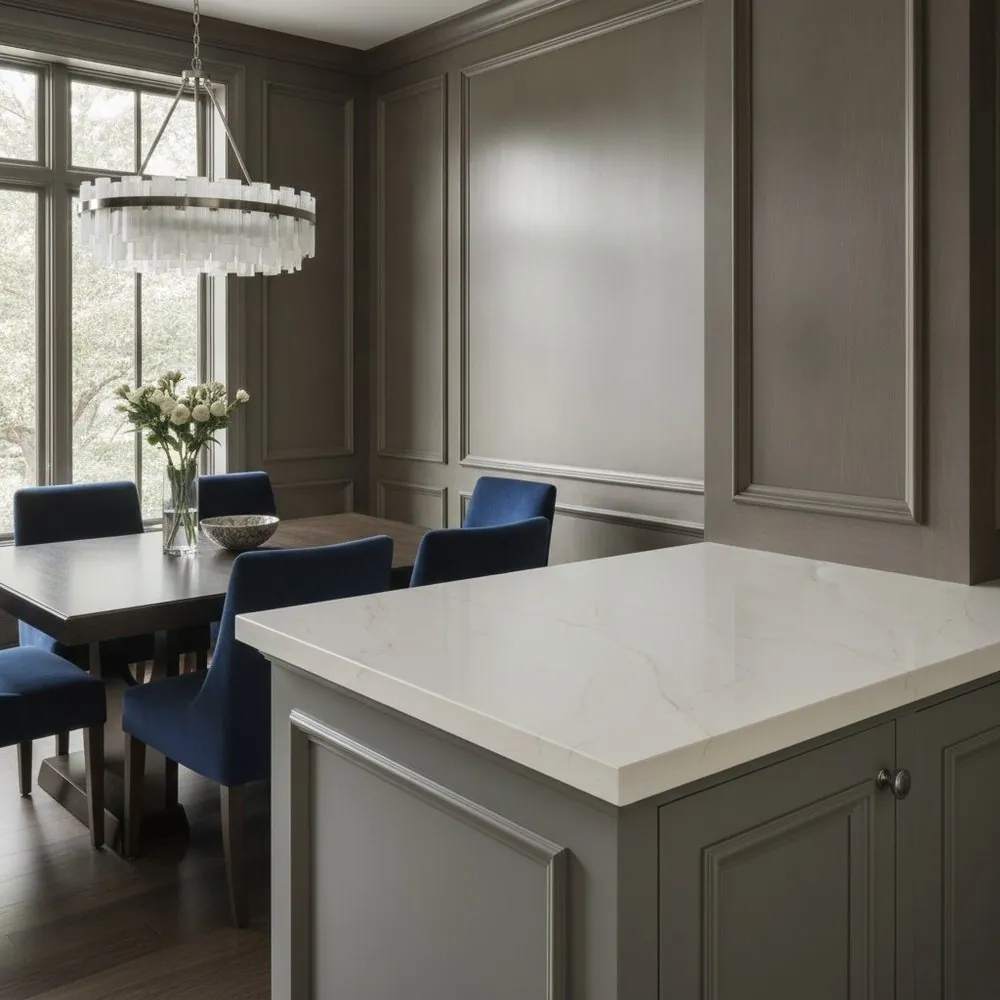 Calacatta Eternal, Kitchen island