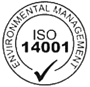 ISO 14001 certified — environmental management system