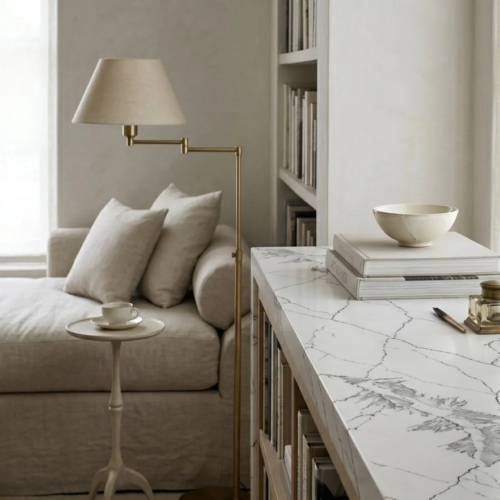 Calacatta Marbella, Library console