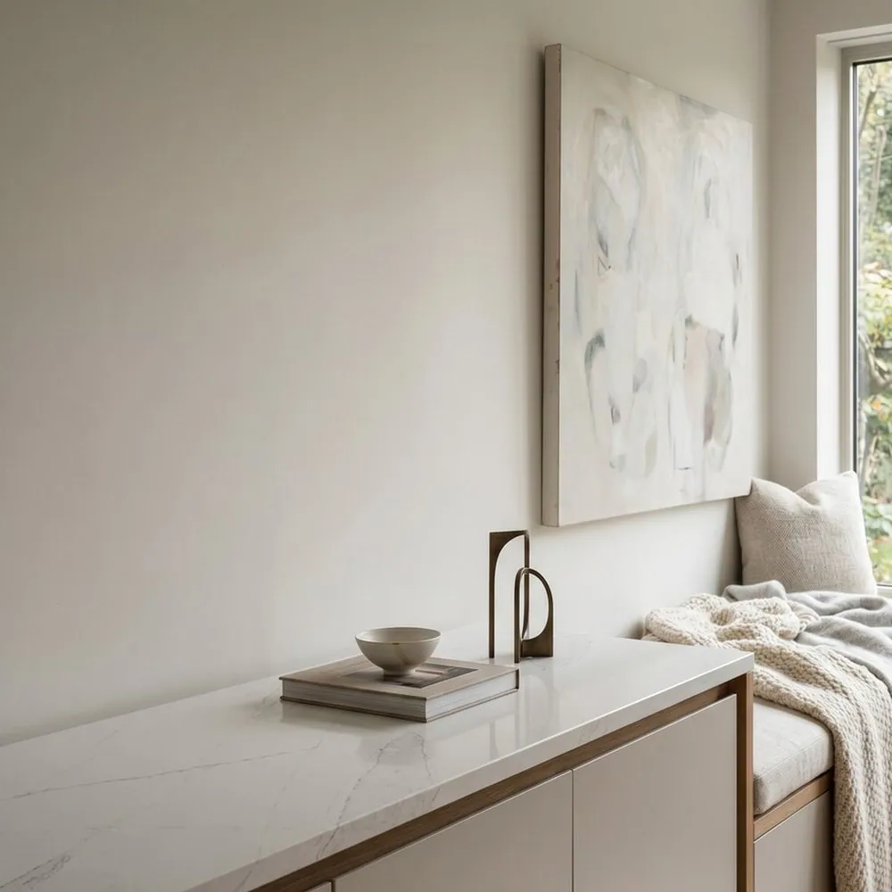 Calacatta Marbella, Window-seat console