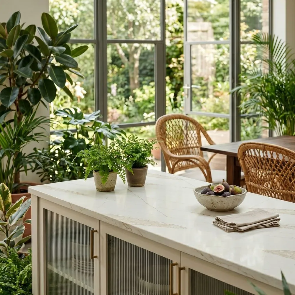 Calacatta Marbella Gold, Conservatory island