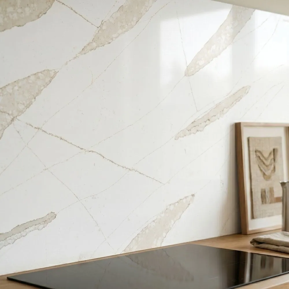 Calacatta Marbella Gold, Kitchen backsplash