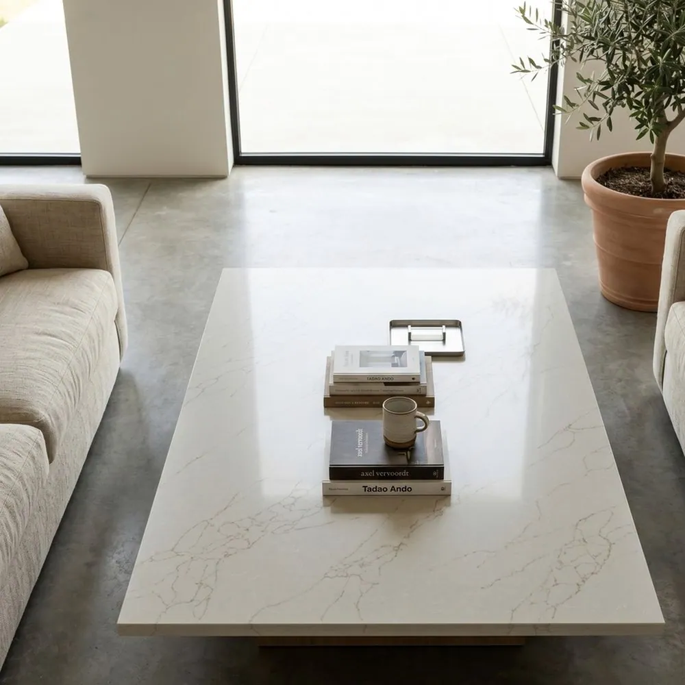 Calacatta Noir Gold, Living-room table