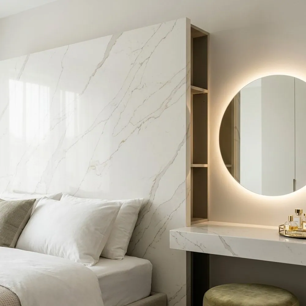 Calacatta Savoy, Bedroom feature wall