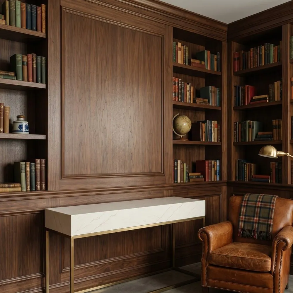 Calacatta Savoy Gold, Study console