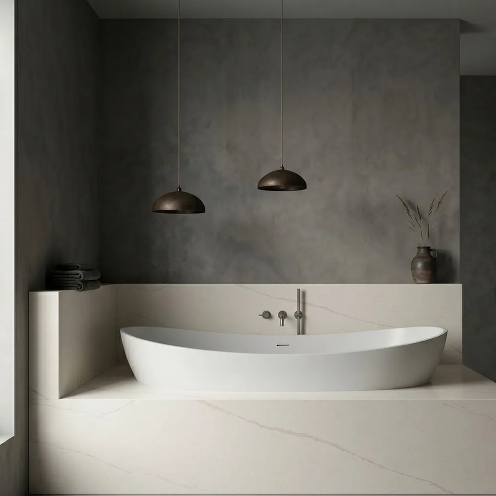 Calacatta Savoy Gold, Bathroom surround