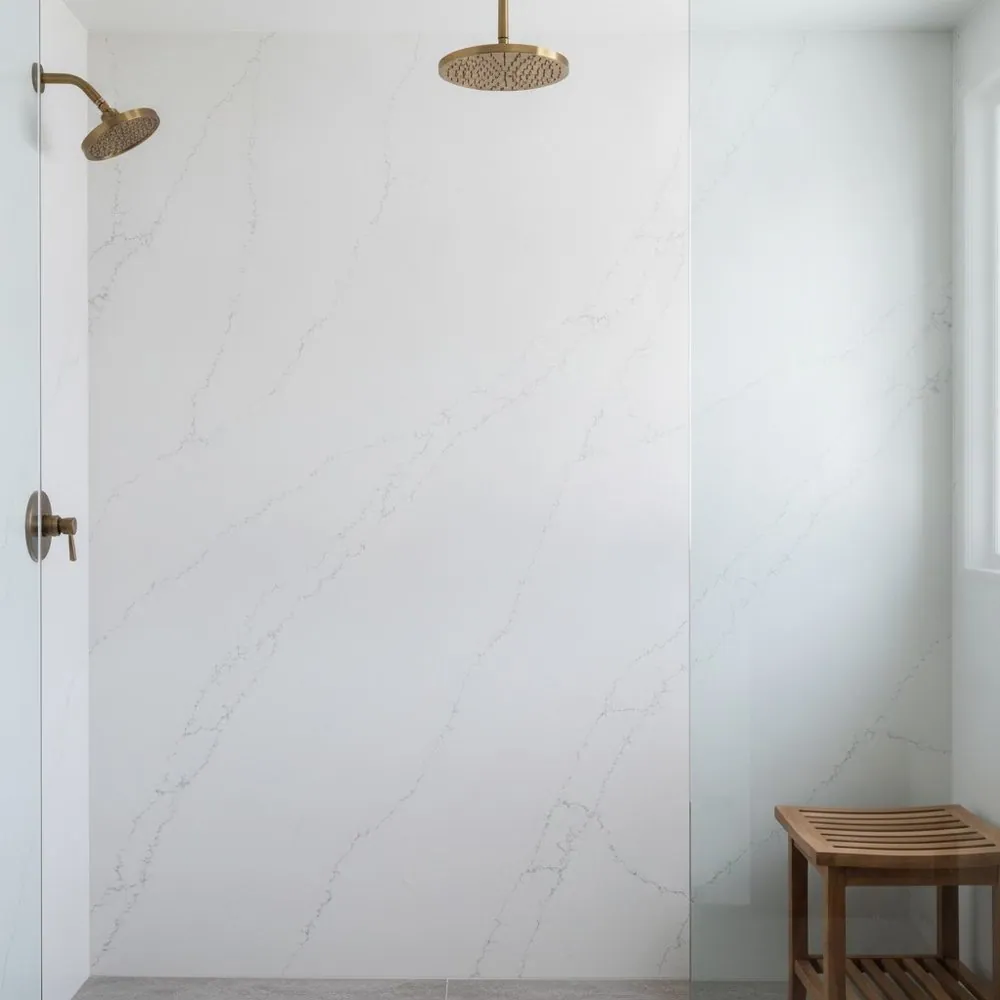 Statuario Arkan Extra, Shower feature wall